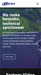 Mobile Screenshot of haltexsports.com